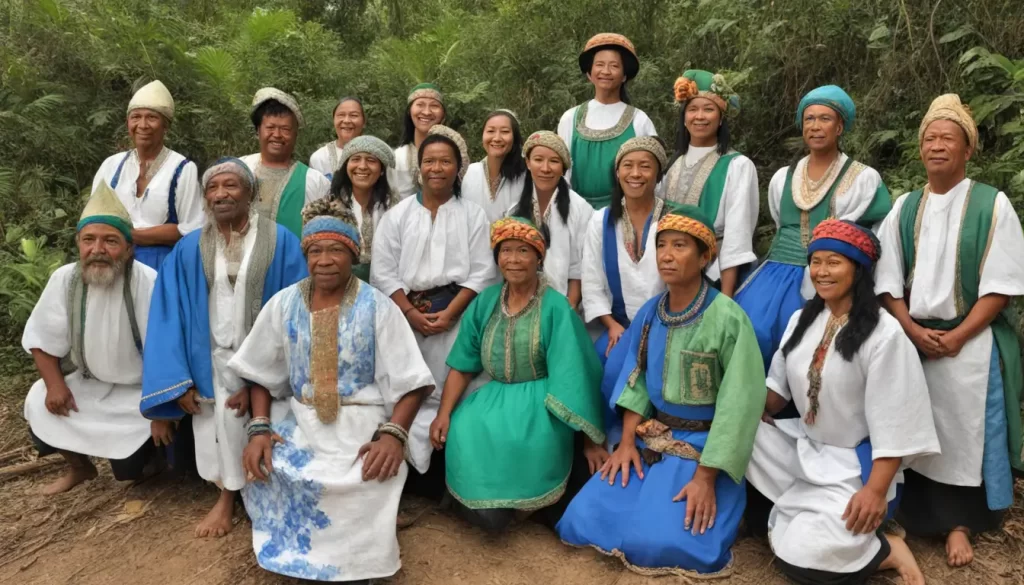 Grupo diversificado conectando peças de quebra-cabeça grandes em tons de azul e verde, simbolizando rede no terceiro setor.